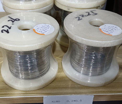 ভালো দাম প্রতিরোধ ক্ষমতা ফ্ল্যাট ওয়্যার Ni70Cr30 NIKROTHAL 70 কারখানা অনলাইন