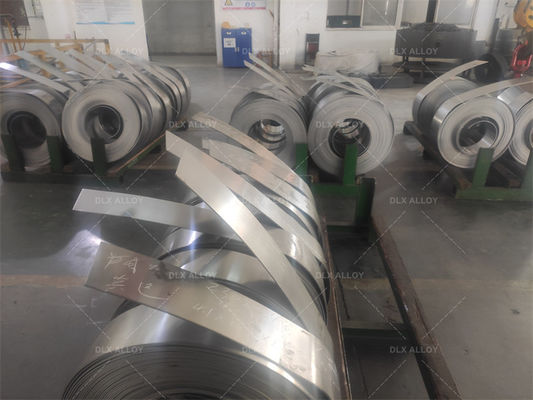 ভালো দাম DLX N4 N6 উচ্চ পরিবাহিতা এবং কম বাষ্প চাপ সহ খাঁটি নিকেল স্ট্রিপ অনলাইন