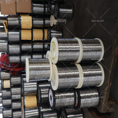 SWG 33 34 35 অ্যানিলড অ্যালয় Nicr 70/30 তার তাপ চিকিৎসা সরঞ্জাম Ni70Cr30 প্রতিরোধ তার