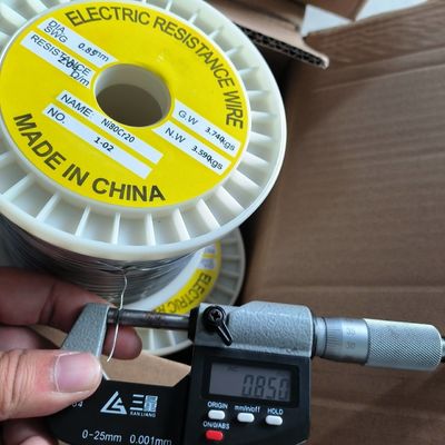 ভালো দাম তাপমাত্রার জন্য পরিবাহী নিকেল তারের অ-চৌম্বকীয় প্রতিরোধ ক্ষমতা অনলাইন