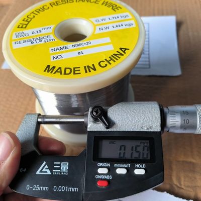 ভালো দাম ক্ষয় প্রতিরোধের খাঁটি নিকেল ধাতব তার উচ্চ 99.9% বিশুদ্ধতা 0.025mm বেধ অনলাইন