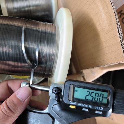 ভালো দাম 0.025MM বিশুদ্ধ নিকেল ধাতব তার উচ্চ স্থায়িত্ব অনলাইন