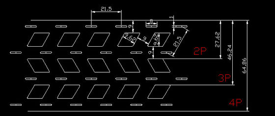 ভালো দাম ২১৭০০ ব্যাটারির জন্য ইনক্লাইন্ড স্ট্যাম্পিং পিওর নিকেল স্ট্রিপ ২পি ৩পি ৪পি অনলাইন