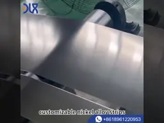 টেকসই জল ইলেক্ট্রোলাইসিস প্রযুক্তির জন্য উন্নত NiCr কন্ডাক্টিভ স্ট্রিপ Cr20Ni30