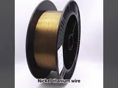 মেডিকেল ডিভাইসের জন্য উচ্চ-বিশুদ্ধতার নিটিনল তার ASTM F2063